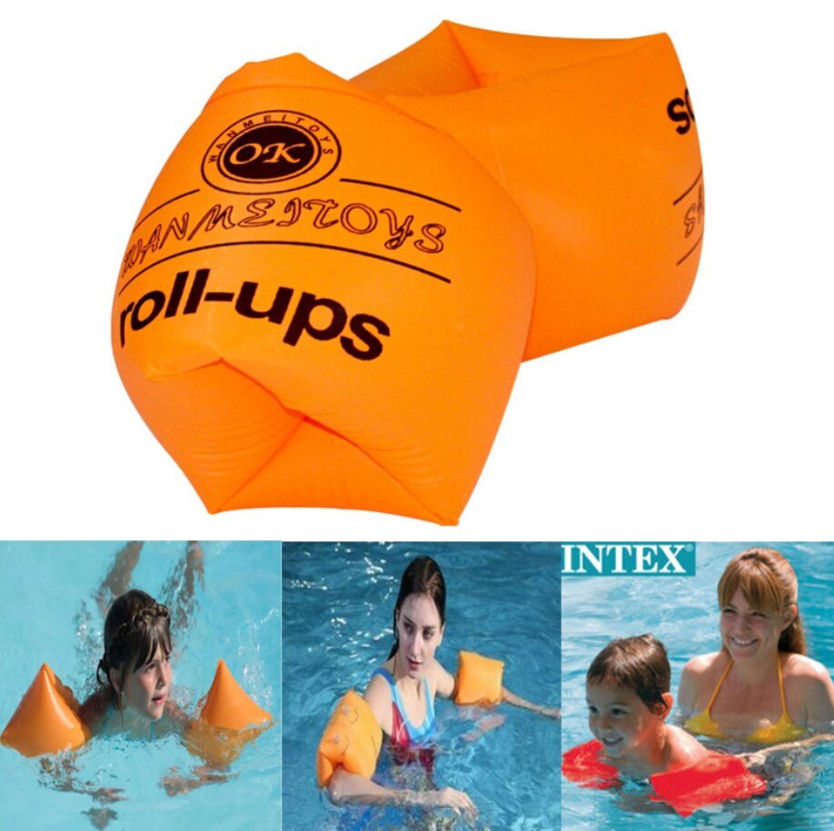 Braccio di nuoto cerchio per bambini di acqua nuoto manica manica doppio aria Borsa per adulti di nuoto per bambini cerchio anello braccio di acqua sleev