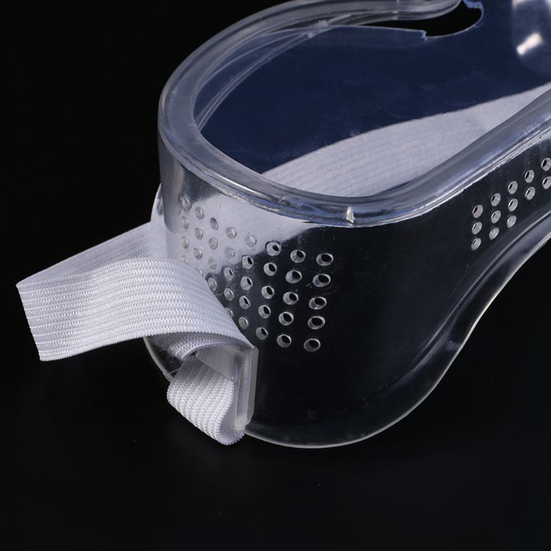 Sikkerhedsbriller ventilerede briller øjenbeskyttelse beskyttende lab anti-dug støv klar til industrielt laboratoriearbejde
