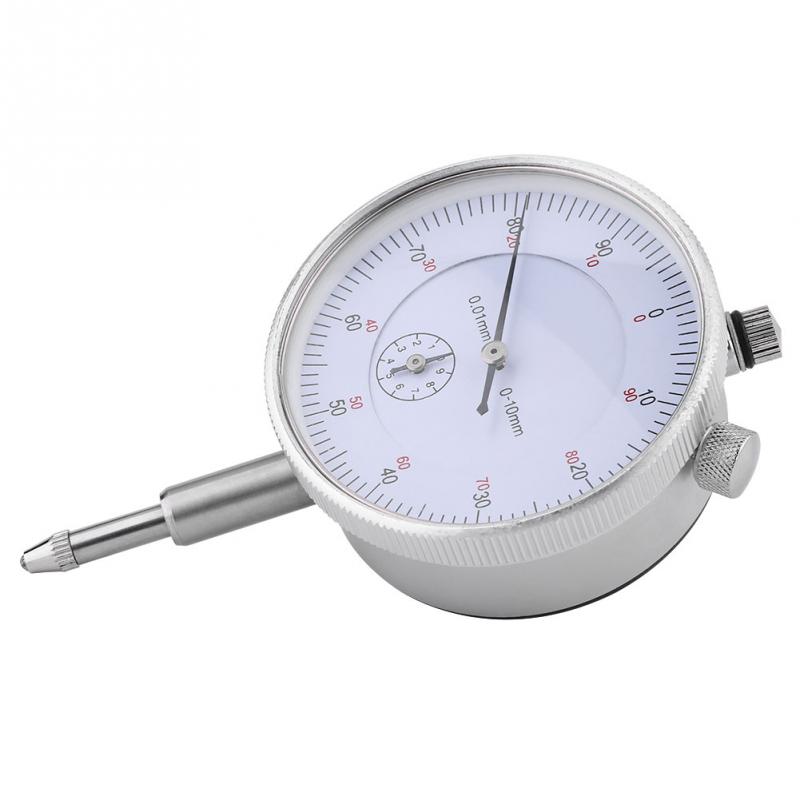 0.01mm Accuracy Measuring Indicator Meter High Accuracy Instrument Tool 0-10mm Dial Indicator Gauge