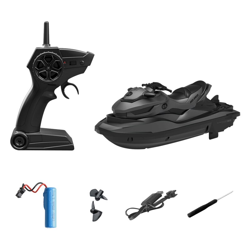Buena venta y logopeda M5 2,4G RC Barco de doble Motor RTR Mini Control remoto barco de Motor de los niños de interior al aire libre de agua Juguetes