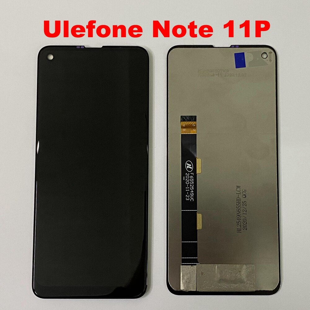 Ulefone note 7p :lle lcd-näytön kosketusnäytön digitoija ulefone  s11 -näytölle lcd-näytölle ulefone note 11p note 8p :lle lcd ulefone note 9p