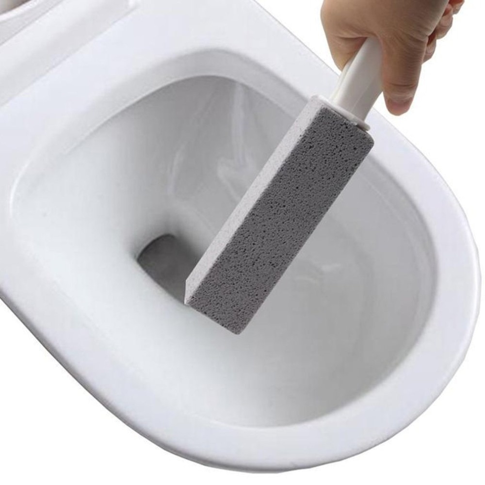2 stk toiletter børster naturlig pimpsten rengøring stenrengøringsbørste med langt håndtag til toiletter vasker badekar