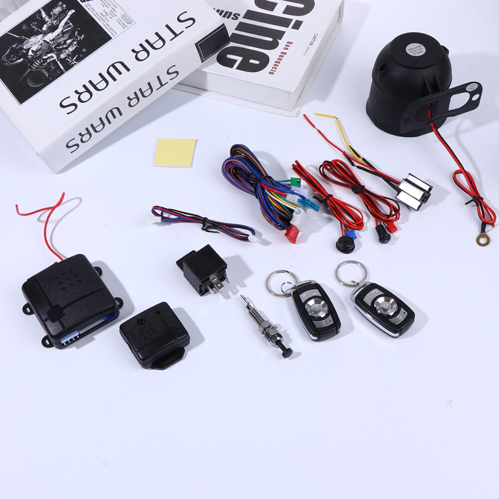 1 Set Van Auto Alarm Systeem Smart 12V Systeem Alarmsysteem Alarmsysteem Voor Voertuig Auto Auto