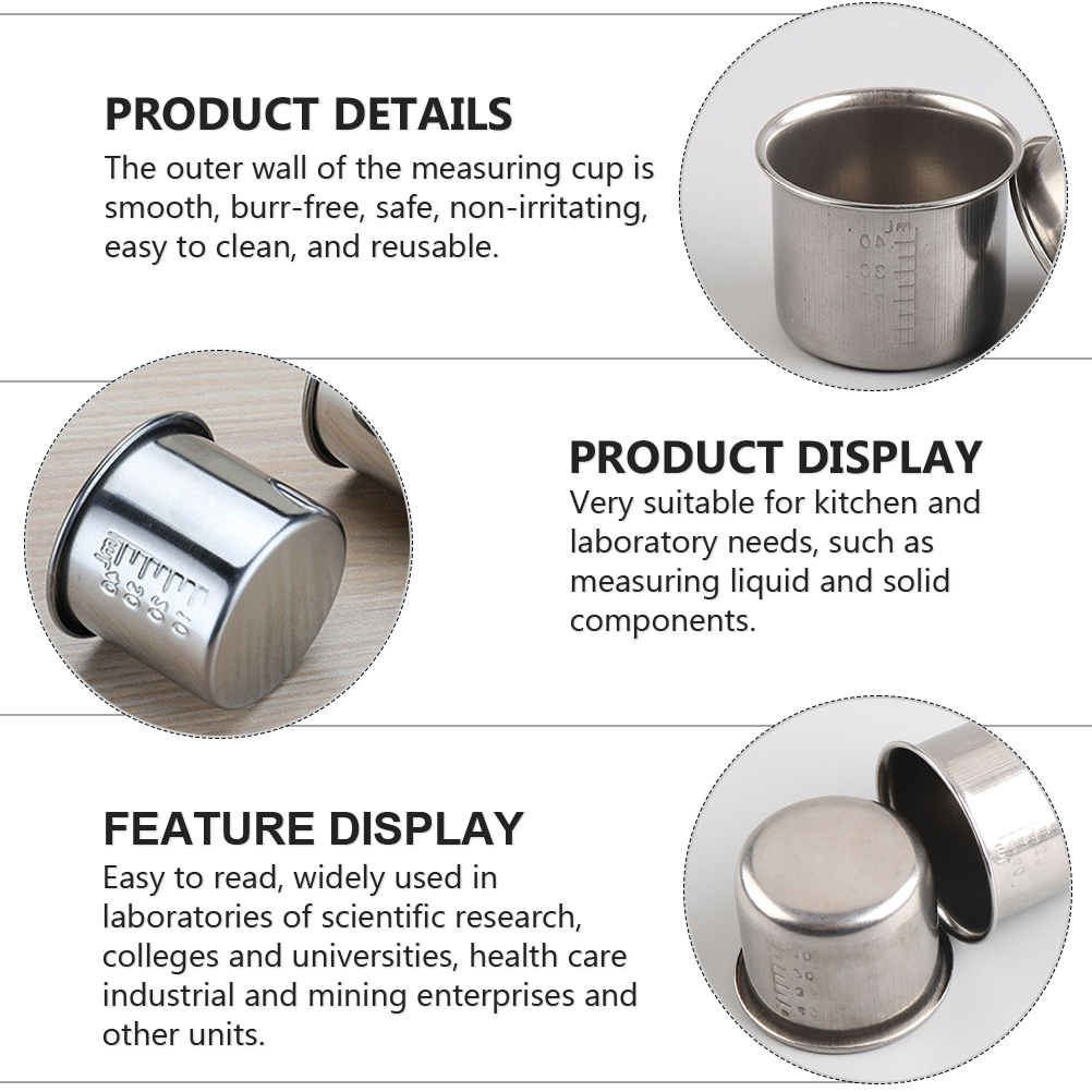 6pcs Graduation Cups Measuring Cylinder Measuring Cup Medication Cup Medicine Cup for Home Clinic