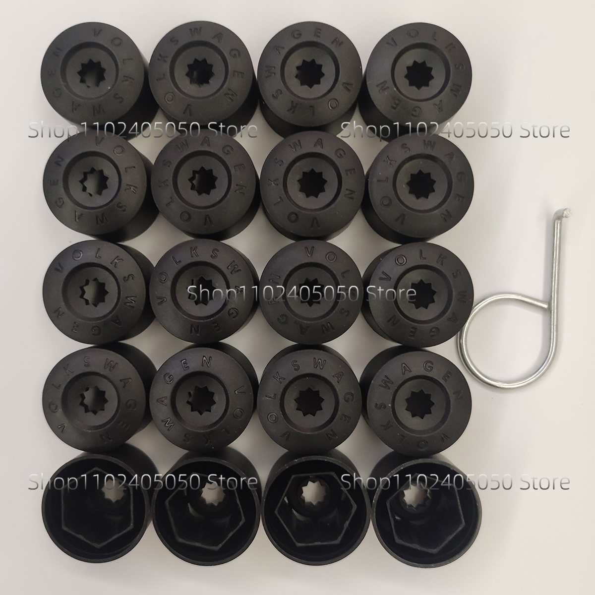 Couvercle d'écrou de boulon de roue de voiture, pour VW Bora Jetta MK6 GTI Passat B7 CC Polo Sharan Suran Touran, accessoires de protection extérieure