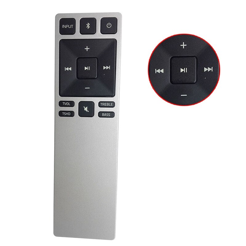 Xrs321 Remote Control Fit for Vizio Sound Bar S2920W-C0 S3820W-C0 S3821W-C0 Sb2920-C6 Sb3820-C6 Sb3820X-C6 Sb3821-C6