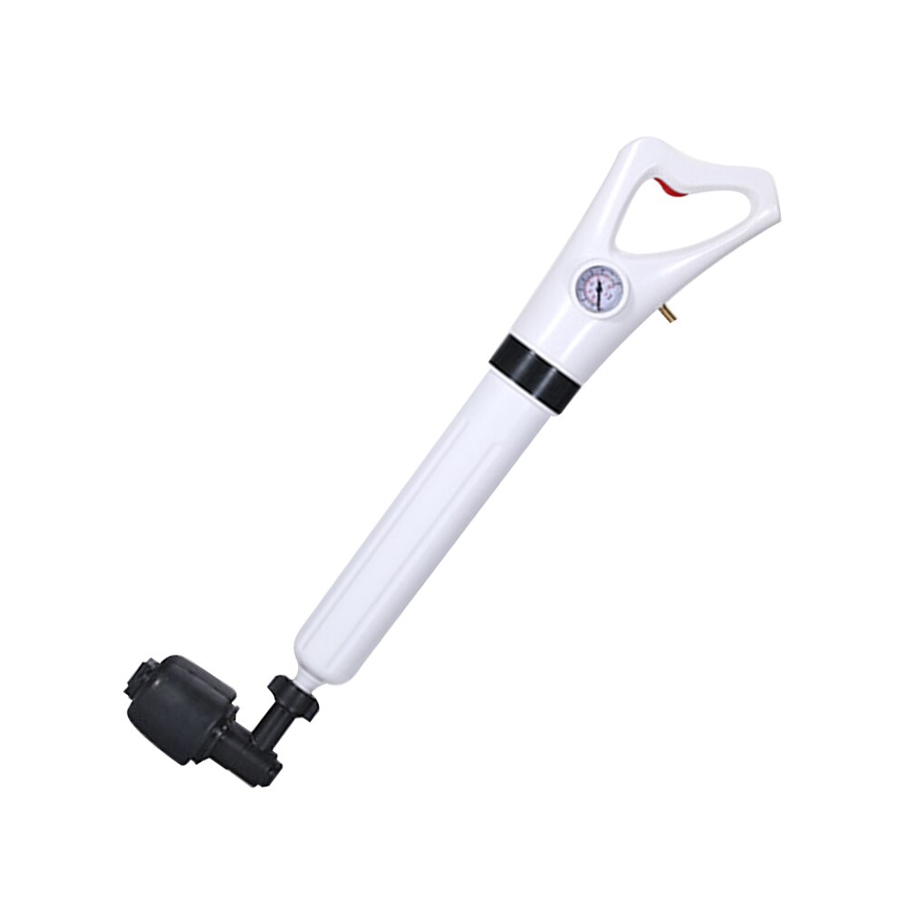 Riool Bagger Verstopte Remover Pijp Wc Dompellichamen Drain Blaster Hoge Druk Lucht Afvoer Cleaner Handmatige Pneumatische Baggeren Gereedschappen: F