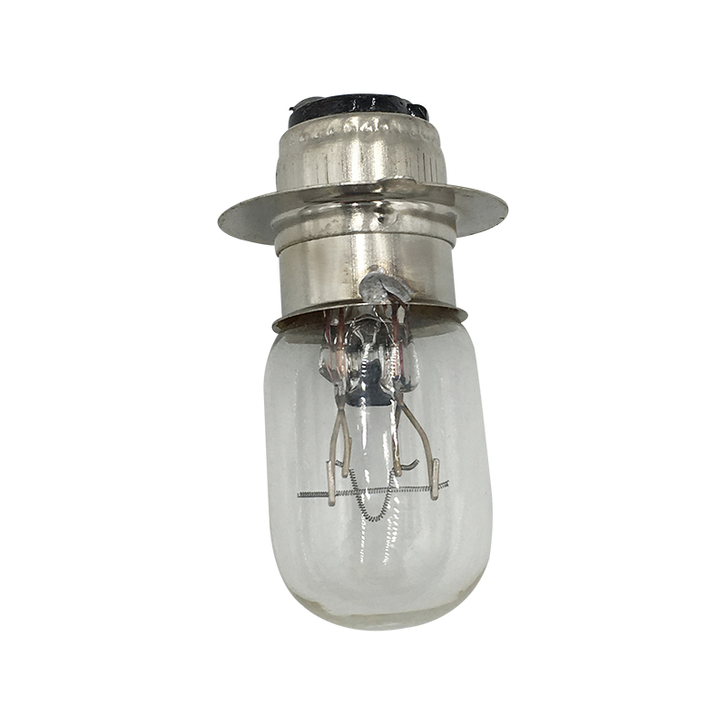 1 PCS T19 P15D-25-1 Clear Transparent Motorcycles Front Headlight Lamp Bulb 12V 35/35W Double Filaments