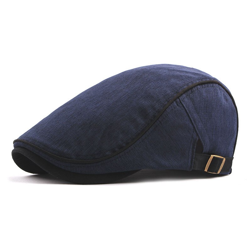 Fibonacci Platte Krant Cap Voor Mannen Vrouwen Flatcap Lente zomer Baret Hoed Britse Warme Vintage Franse Caps En Cabbie hoed: Blauw