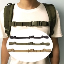 Rugzak Borstband Verstelbare Rugzak Zware Borstband Riem Voor Wandelen Jogging Antislip Pull Riem Schooltas Gesp