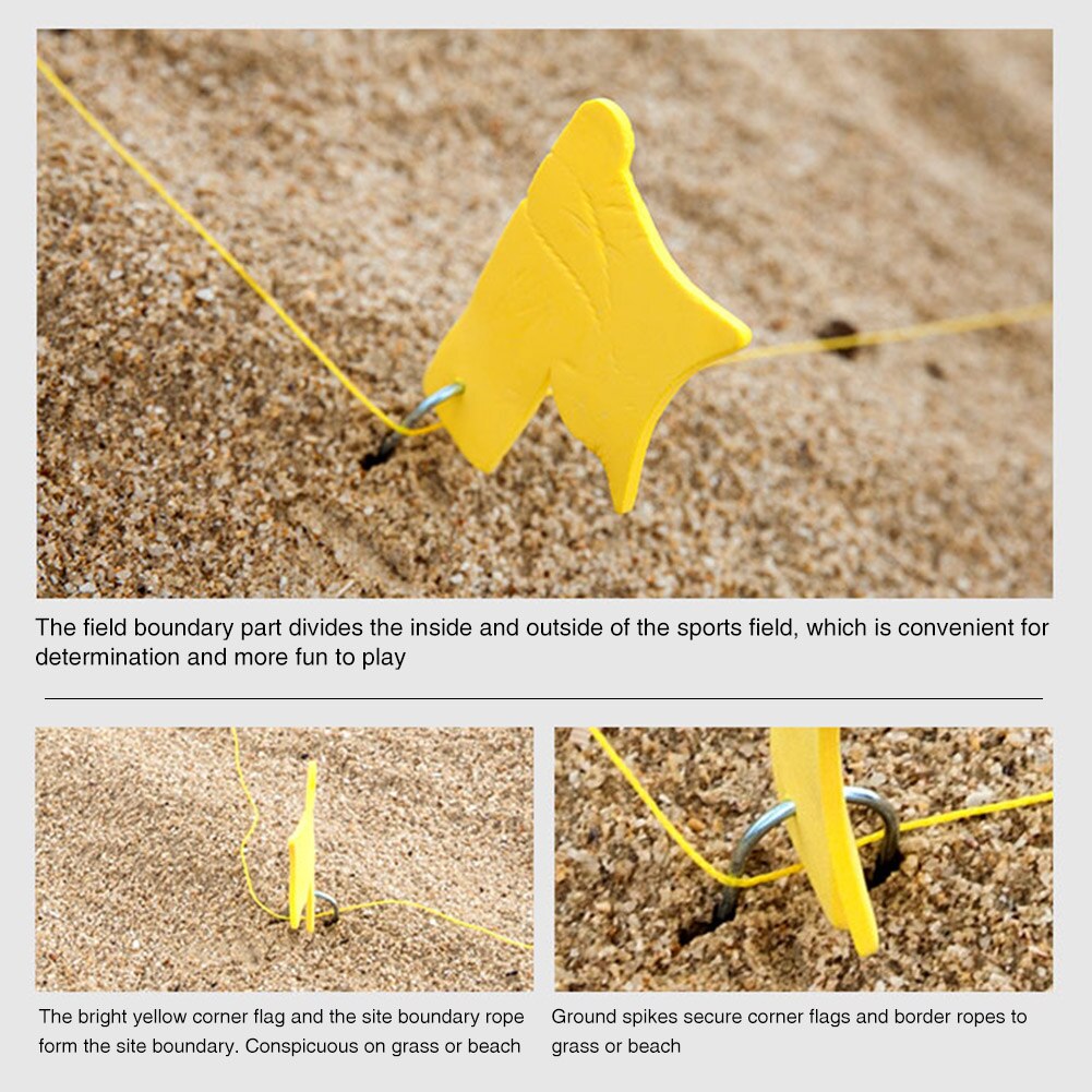 Mesh Accessories Training Foldable Volleyball Net Set Quickstart Summer Beach Outdooor Sports Adjustable Height