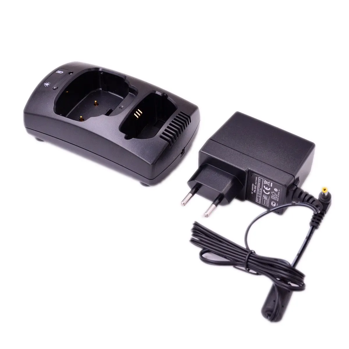 Desktop Lader Lade & AC Plug Adapter voor Sepura Serie STP8000 STP8100 STP8200 STP9000 Ham Twee Manier Radio Lading Onderdelen