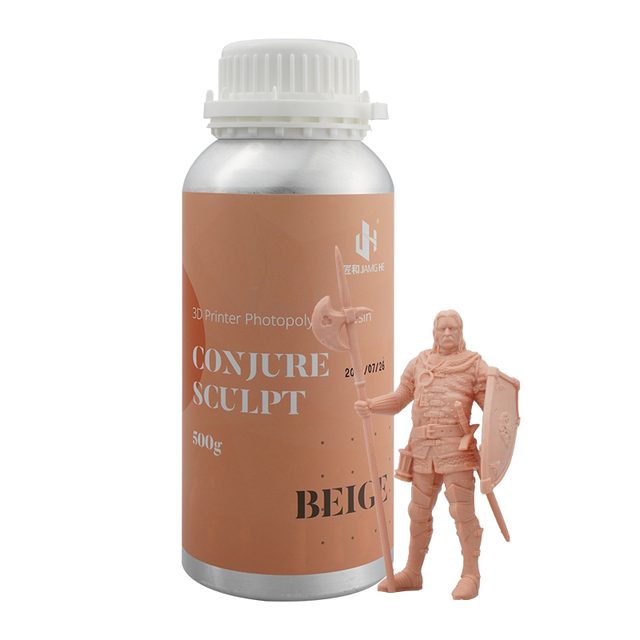 Conjure Sculpt 405nm UV Photopolymer Resin Jamg He For Elegoo/Anycubic/Creality SLA LCD 3D Printer Chitu systems: Grey-500g