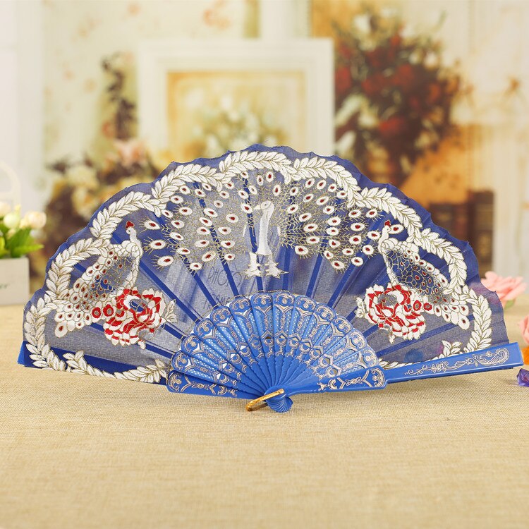 Kant Vrouwelijke Vouwen Ventilator En Ventilator Sub-Elegante En Elegante Chinese Stijl