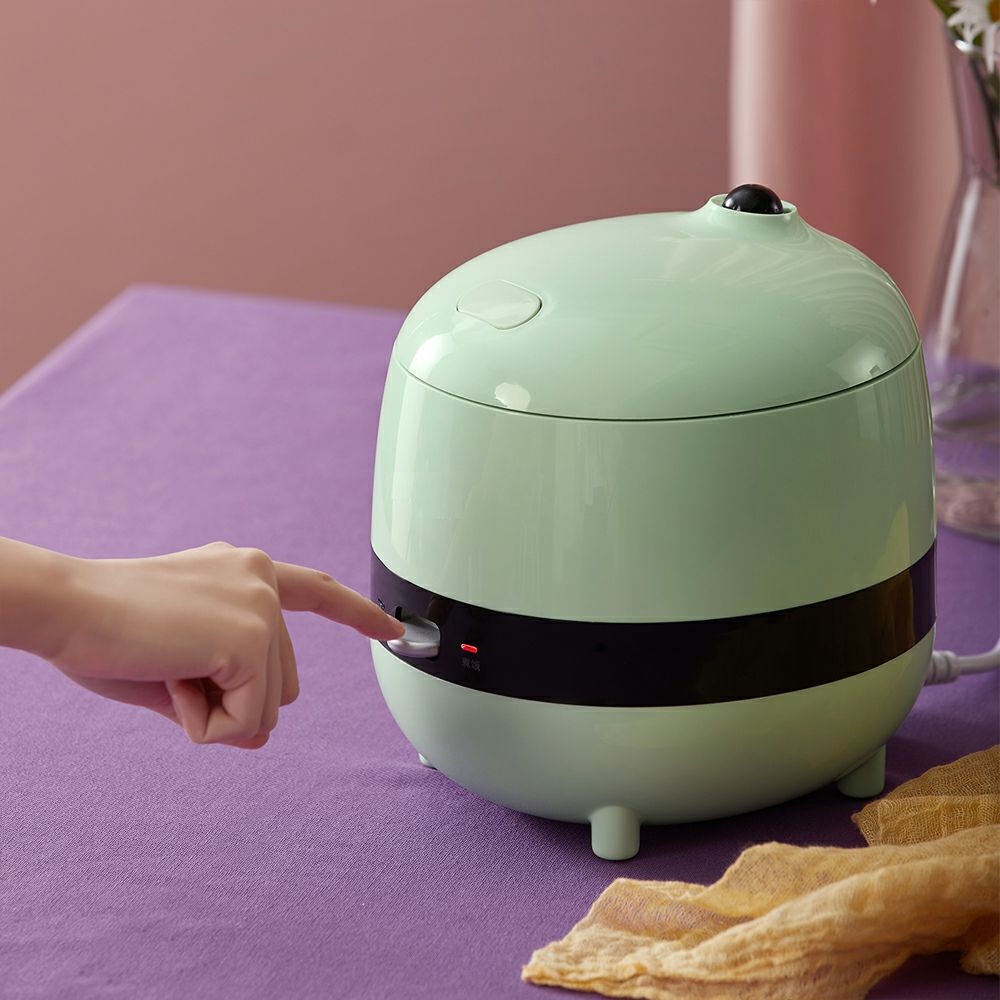 220V Non-Stick Mini Electric Rice Cooker 1.2L Household Multi Food Cooker Portable Noodles Cooking Pot Hotpot