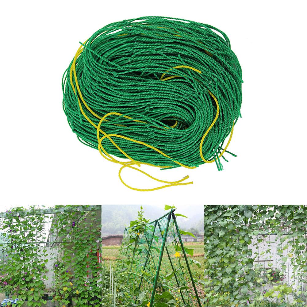 Red de enrejado de nailon duradero para jardín, 1,8x0,9 m, soporte para vid trepadora, soporte para plantas, Red de enrejado, herramienta de jardín