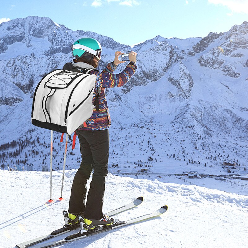 Soarowl bota saco botas de esqui e botas snowboard saco mochila de acampamento excelente para viagens com exterior à prova dwaterproof água &amp; sacos inferiores