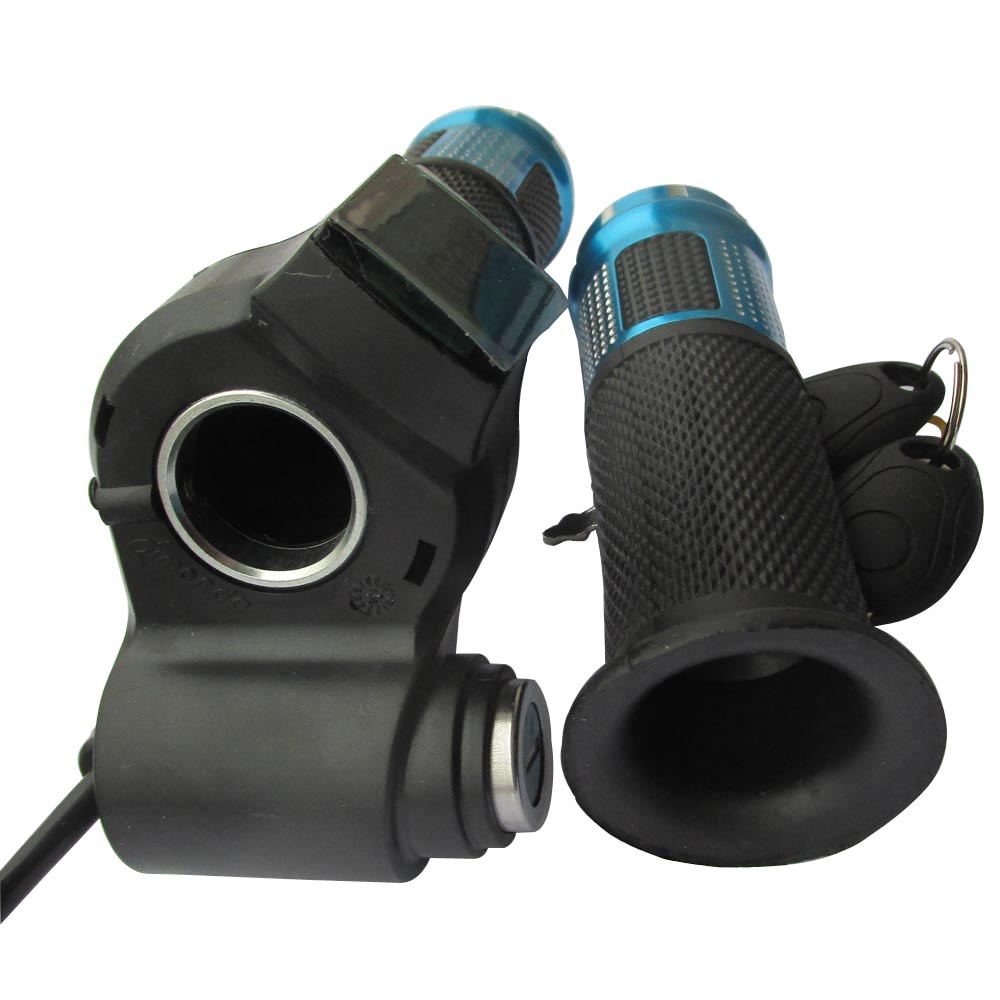 12 V/24 V/36 V/48 V/60 V/72 V ebike della valvola a farfalla con batteria di alimentazione del Schermo LCD Interruttore Manopole Del Manubrio per bici elettrica/scooter/ebike