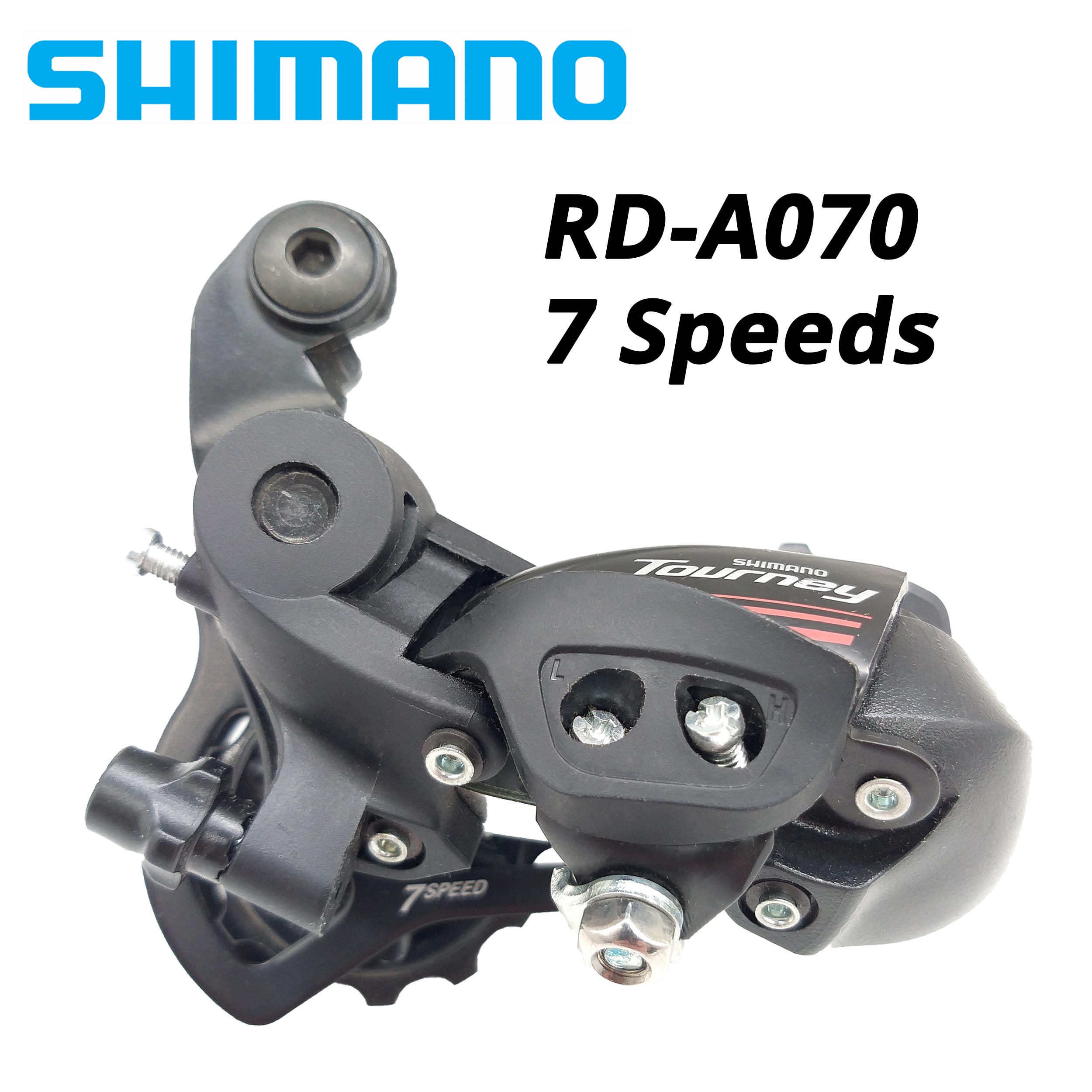 Shimano turnering rd -a070 rd a070 7s 21s landeveissykkel folding 3 x 7 hastigheter kort bur bakspor opprinnelig 2400 4600 sykkeldeler