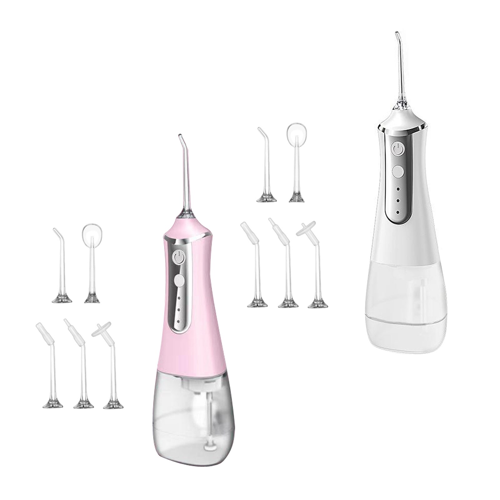 Electric Water Floss Teeth Cleaner Oral Irrigator Rechargeable 3 Modes for Home Travel