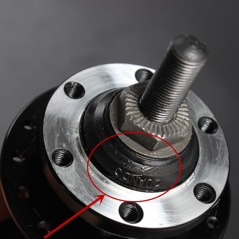 QUANDO Bicycle Mountain Bike Disc Brake Quick Release Rear Hub 32H