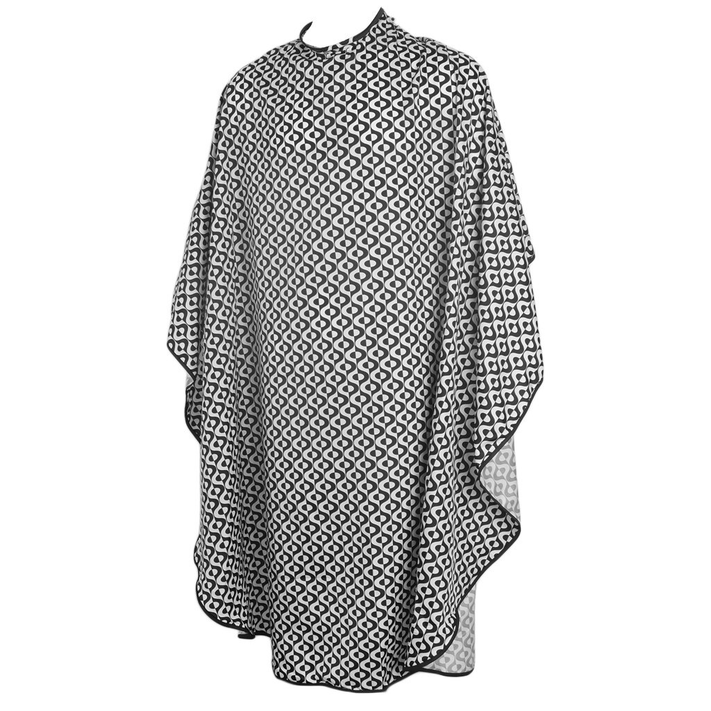 Waterdichte kapperscape met rits, kapsalonjas, kleding voor volwassenen en kinderen, beschermingskleding voor klanten.