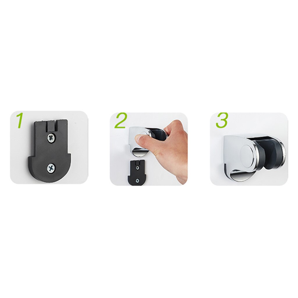 Bathroom Strong Vacuum Suction Cup Wall Mount Holder Adjustable Hand Shower head Bracket Bathroom Accessory Shower Head Holder