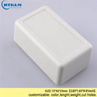 Small DIY project case Plastic enclosure for PCB equipment instrument case ABS plastic junction box desktop enclosure 72*42*23mm: BMD60015-A1