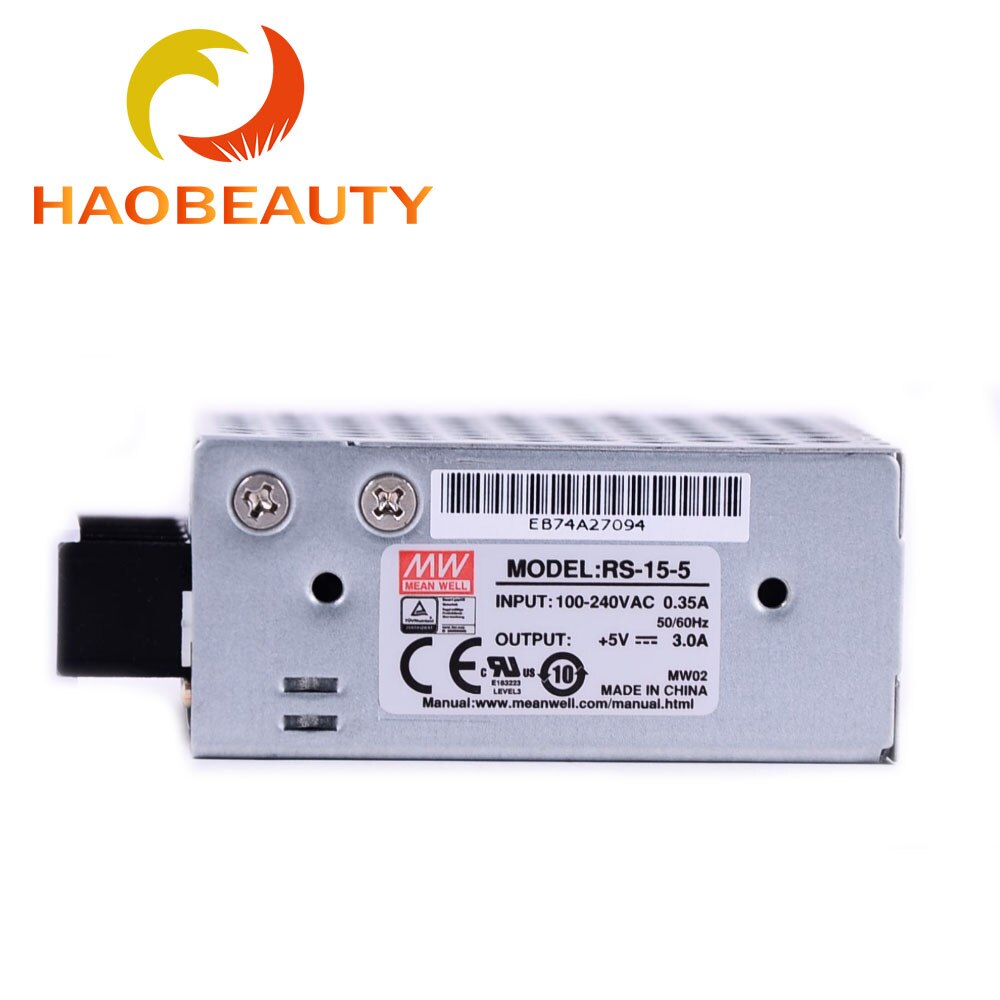 Meanwell Schakelende Voeding RS-15-5 DC5V 3A Kleine Volume Mesh Case 15W Alternatief Voor Nes/S Voeding