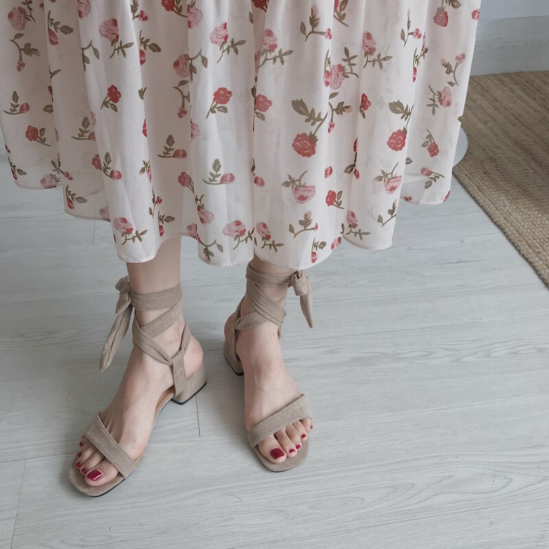 Roman Sandals Female Trials The Summer Thick With Women's Shoes