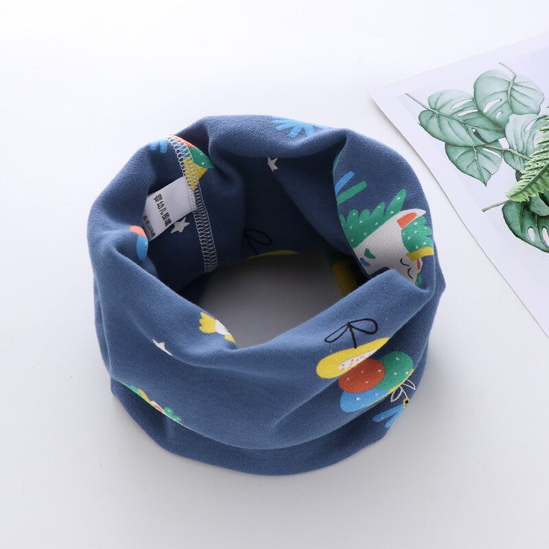 Écharpe en coton pour enfants de 0 à 10 ans, col à la pour garçons et filles, collection printemps automne hiver: 006
