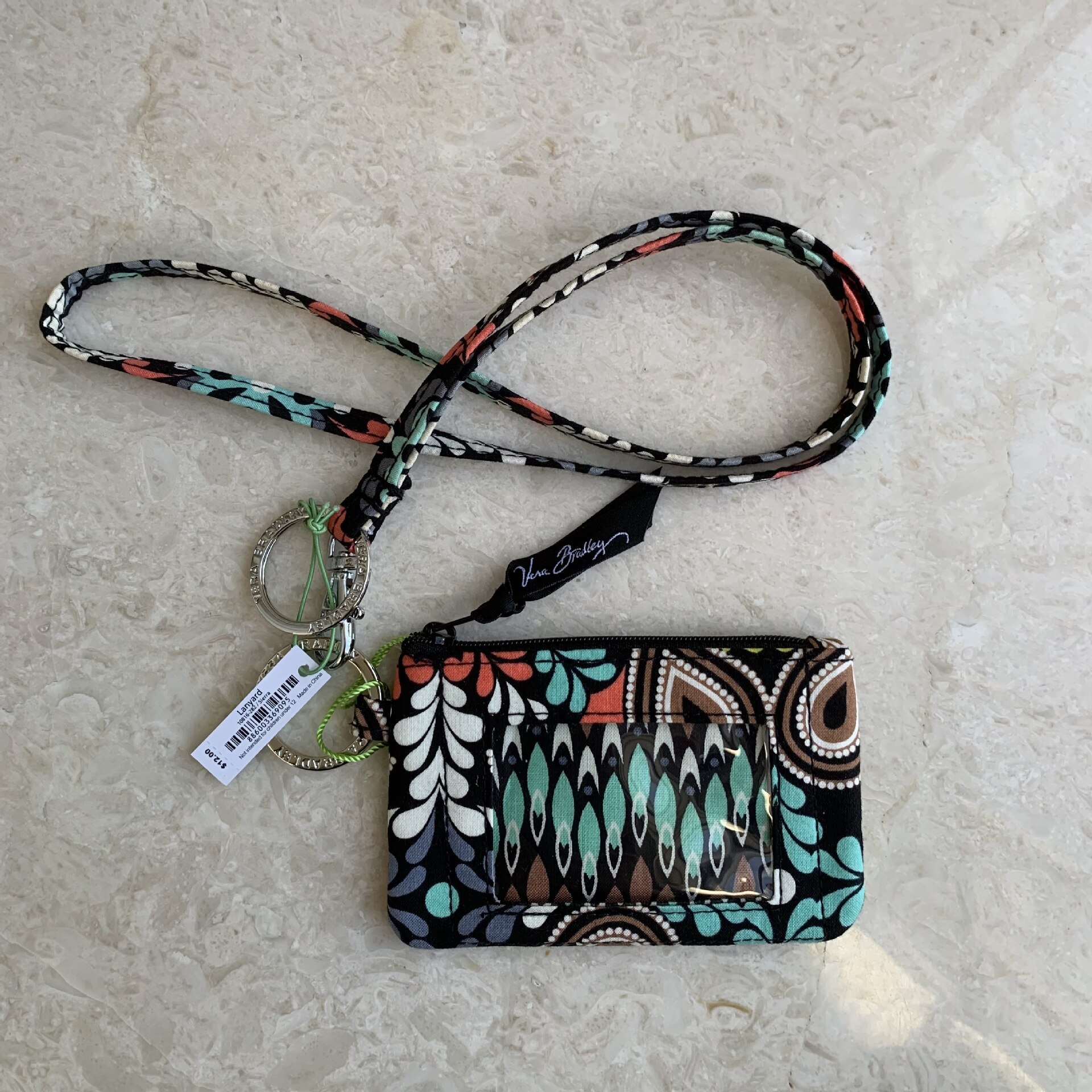 VB ID Card Holder Card Case Credit Chest Hanging Neck Strap Lanyards Keychain Pass Hang Rope Coin Purse: 15