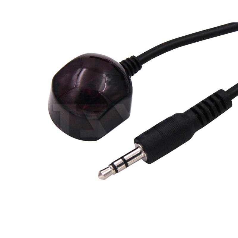 3.5mm IR Infrared Remote Control Receiver Extension Cord Cable for TV Set-top Box IR Receiver Emitter Extender Repeater System