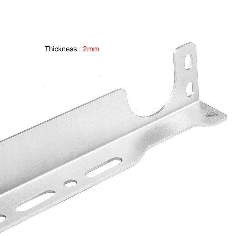 Refrigerador de óleo do motor universal kit suporte de montagem tipo britânico peças modificação carro prata