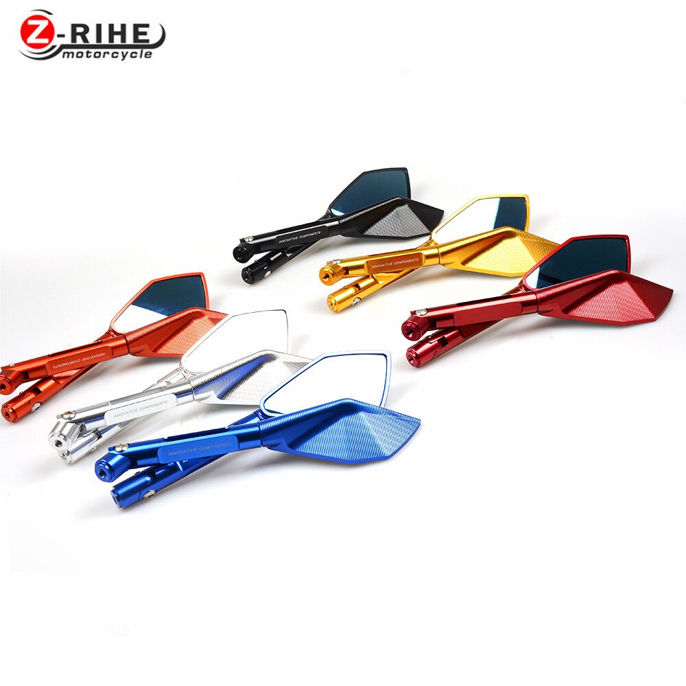 for Rearview Mirrors For Suzuki GSX-S1000 GSXS1000 Gladius GSR 400 750 600 SV 650 CNC Aluminum Mirror Motorcycle Scooter Accesso