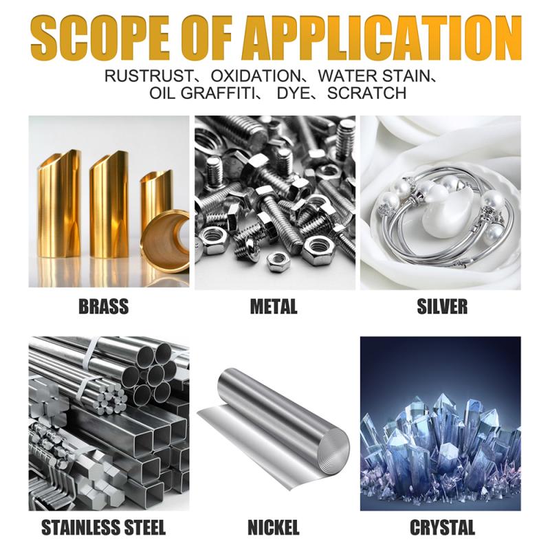 Rust Remover Kitchen Metal Polishing Paste Multifunctional Cleaning Paste Care Paste Rubbing Copper Tire Derusting Polishing Pas