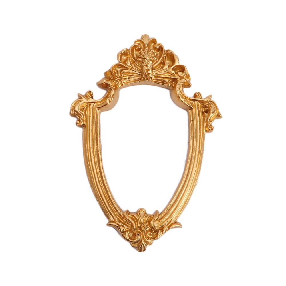 Nice-looking Mini Picture Frame Resin Fine Workmanship Small Size Miniature Photo Frames for: Navy Blue