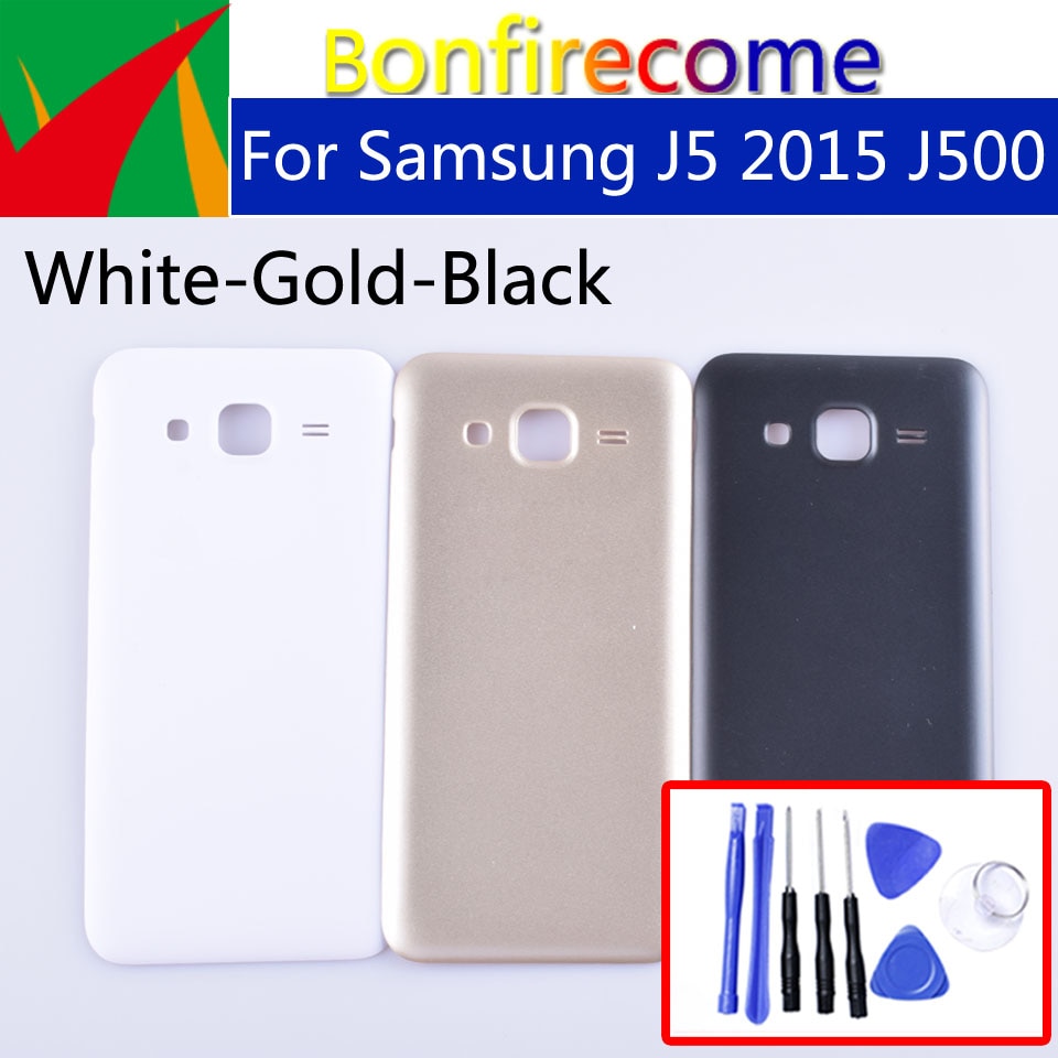 J5 Für Samsung Galaxis J5 J500 J500H J500FN J500F J500M SM-J500F Gehäbenutzen Batterie Abdeckung Zurück Abdeckung fallen Hinteren Tür Chassis