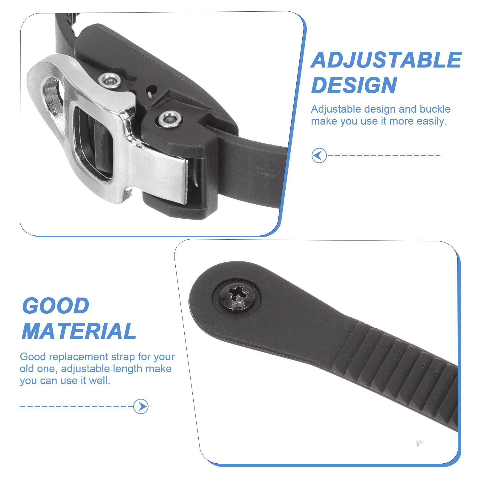 2Stck Rollschuh Gurt Ersatz Robuste Energie Gürtel Für Inline Rolle skaten Schlittschuh Schuhe Rolle Teile Zubehör Reparatur