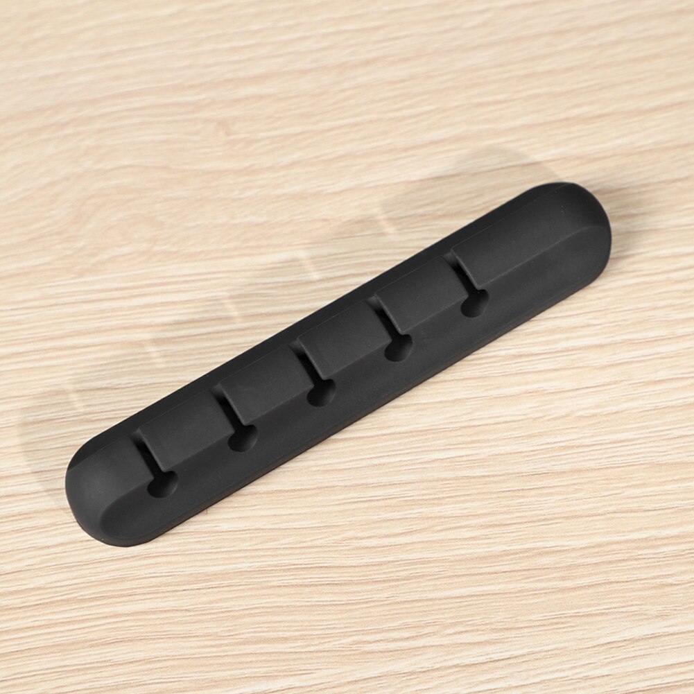 Przenośny Organizer do kabli silikonowy Organizer do zwijania kabla USB Desktop Tidy Management kabel z zaciskami uchwyt do myszy przewód słuchawek Organizer