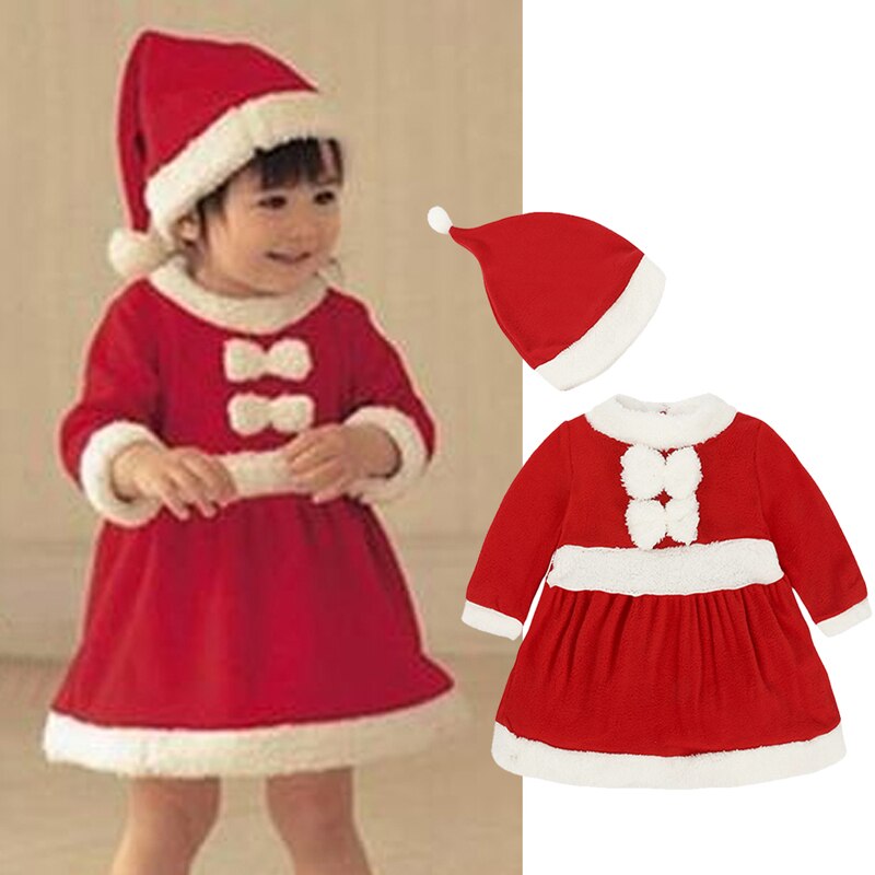 Barnas julekostyme juleforestillingsdress nissedress