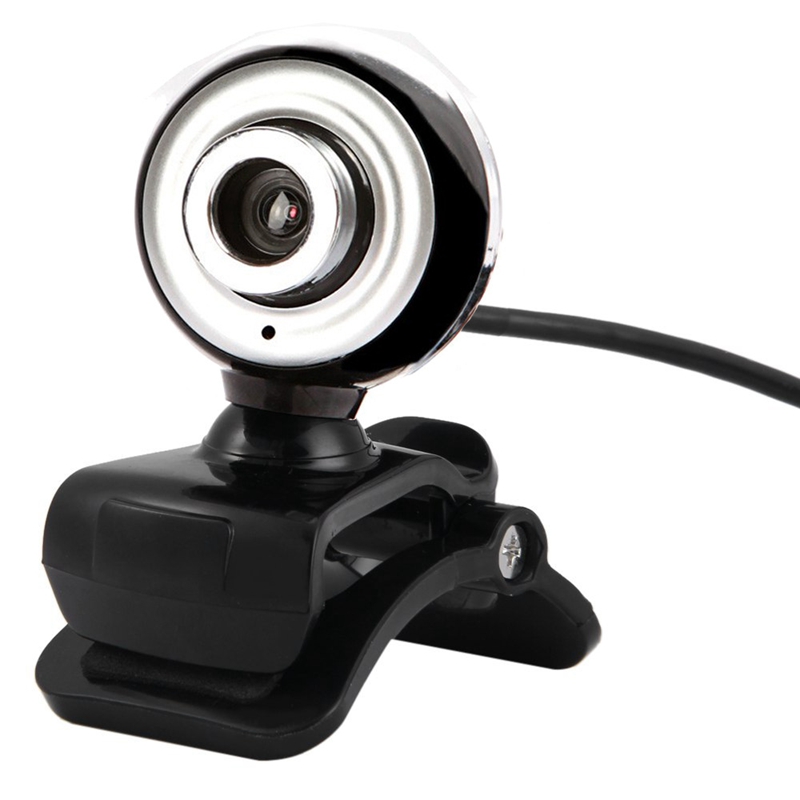 HD USB Web Cameras with MIC for Computer Clip-On Webcam Auto Focus Built-In Microphone Video Call Computer Webcams