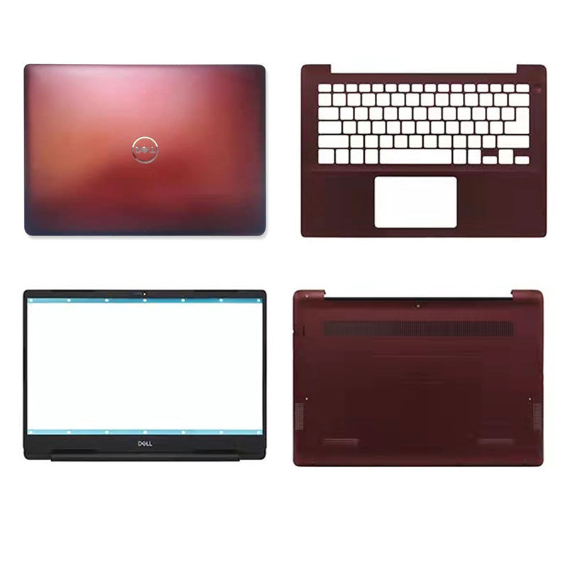 Lcd Back Cover / Front Bezel/Polssteun/Bottom Cover/Scharnier/Crimson Voor Dell Inspiron 14 5480 5485 5488 Serie Laptops