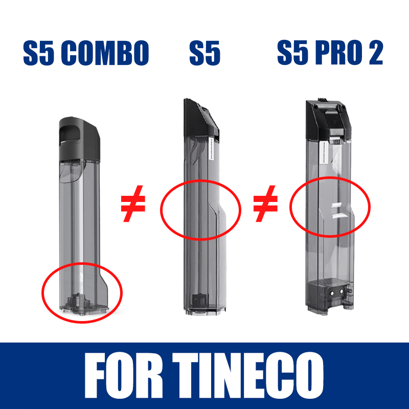 Accessori originali per Tineco pavimento uno S5/S5 pro 2 Serbatoio acqua secca e bagnata Rullo spazzola Portafiltro HEPA Parti per aspirapolvere