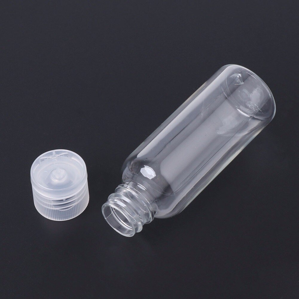 50pcs 50/60/100ml Empty Lotion Bottle Refillable Clear Plastic Small Liquid Bulk Containers for Travel Lotion Shampoo