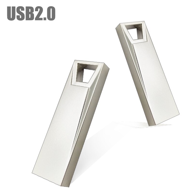 Metal USB Flash Drive 128GB Pen Drive 64GB 32GB 16GB Full Capacity Portable Memoria USB Pendrive Flash USB Drive