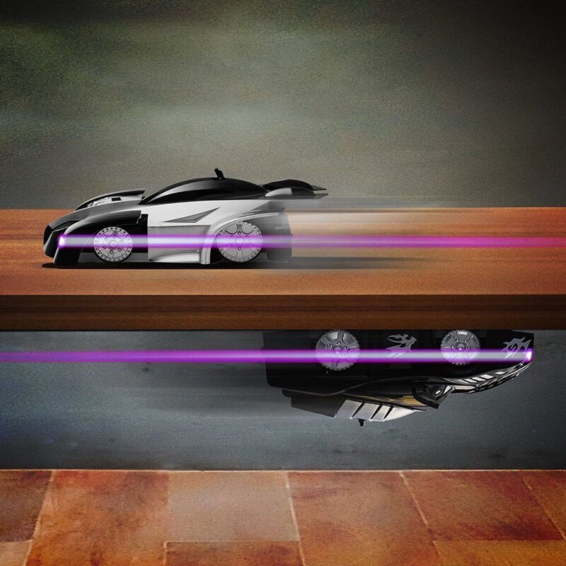 Voiture télécommandée anti-gravité pour enfants, jouet de course, mur, plafond, verre, escalade, défiant la gravité