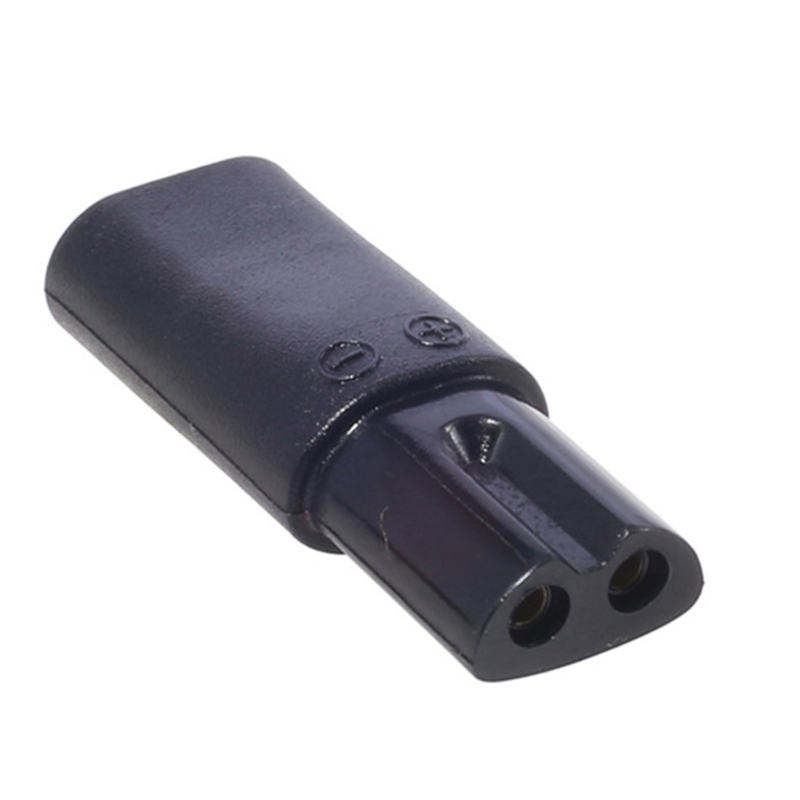Universele Tondeuse Kabel Connector Type C Adapter Oplaadkoppen Netsnoer Scheermes Oplader Oplader Convetor: Blauw