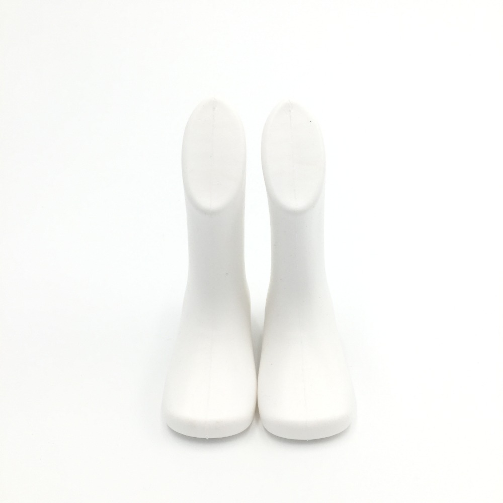 2Pcs 11*9cm Infant Feet Socks Mannequin White Foot Sock Sox Showcase Doll Female Mold Short Stocking Women Mannequins Shoe
