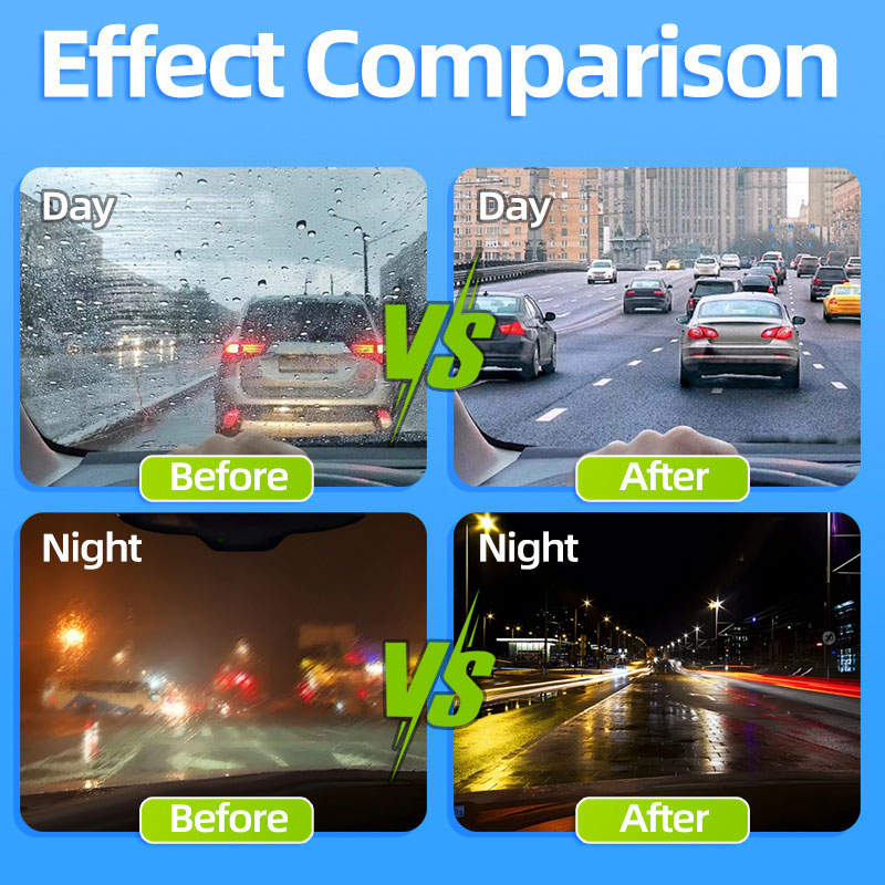 150ml Automotive Car Oil Film Cleaning Brush Windshield Glass Oil Film Cleaner Portable Oil Film Remover for Car Cleaning Tools